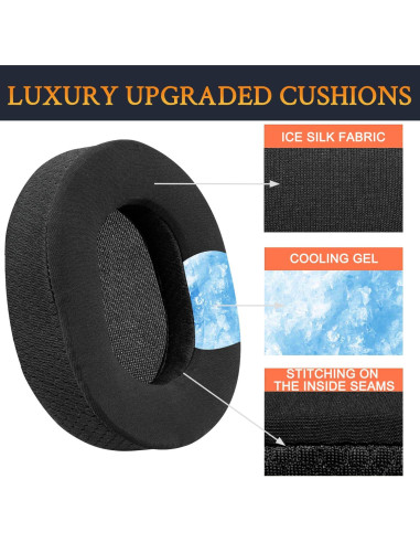 Almohadillas de Enfriamiento de Gel SOULWIT para SteelSeries Arctis