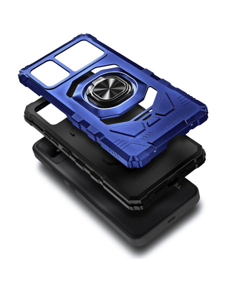Funda Protectora Grado Militar WDHD para TCL K11 T432W Azul Funda Protectora Grado Militar WDHD para TCL K11 T432W Azul