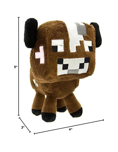 Muñeco de Peluche Ternero Minecraft Jazwares 10x8x13cm