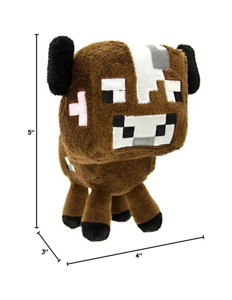 Muñeco de Peluche Ternero Minecraft Jazwares 10x8x13cm