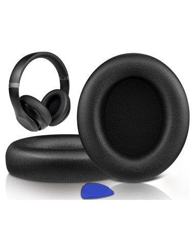 Almohadillas de Repuesto SOULWIT para Auriculares Beats Studio Pro - Negro