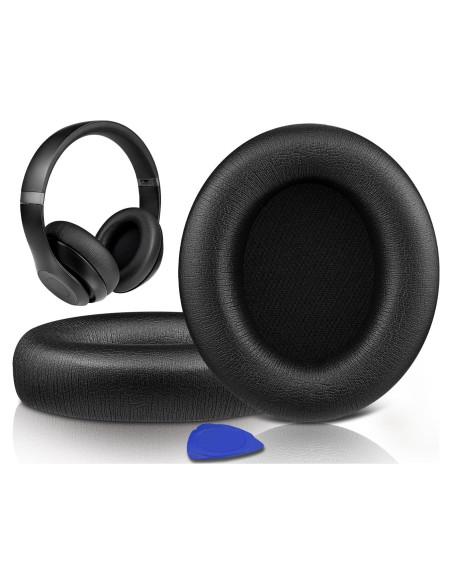 Almohadillas de Repuesto SOULWIT para Auriculares Beats Studio Pro - Negro