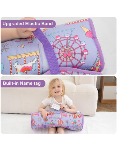 Esteras para Siesta Viviland con Almohada y Manta Minky 135x53cm