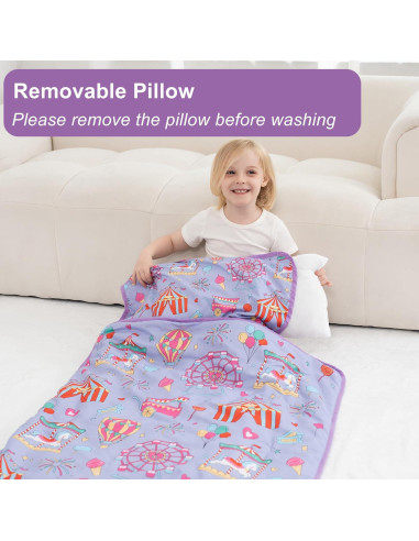 Esteras para Siesta Viviland con Almohada y Manta Minky 135x53cm