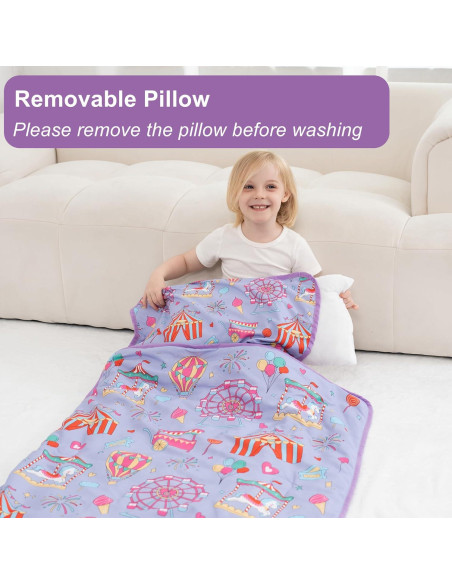 Esteras para Siesta Viviland con Almohada y Manta Minky 135x53cm