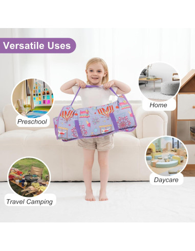 Esteras para Siesta Viviland con Almohada y Manta Minky 135x53cm