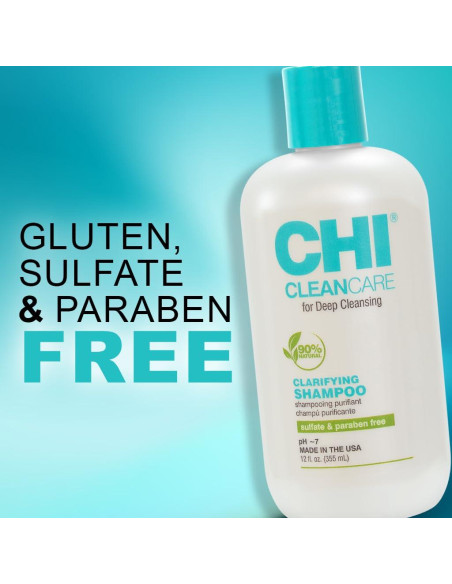 Champú Aclarador CHI CleanCare 340 ml Libre de Sulfatos