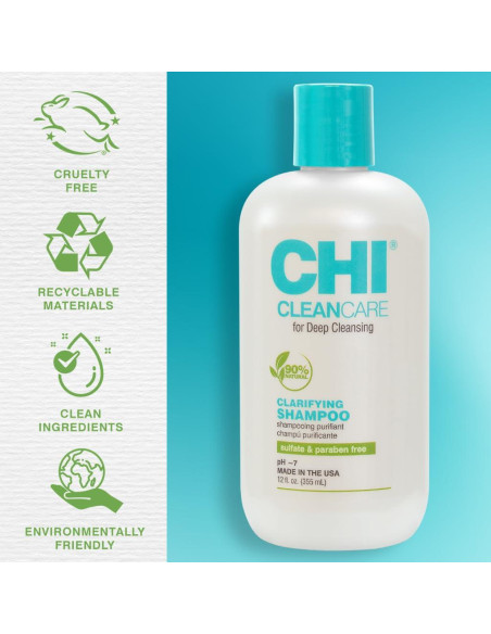 Champú Aclarador CHI CleanCare 340 ml Libre de Sulfatos