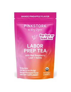 Té de Preparación para el Trabajo de Parto Pink Stork - Mango Piña