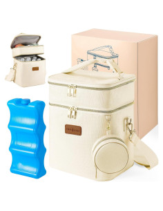 Bolsa de Enfriamiento DerBiedersinn para Leche Materna 6 Biberones