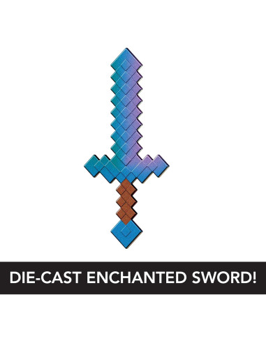 Figura de acción Steve diamante Mattel Minecraft 13.97 cm