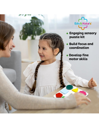 Juguetes de Aprendizaje Edu&Kate Etapa 1 - 27 Piezas Montessori