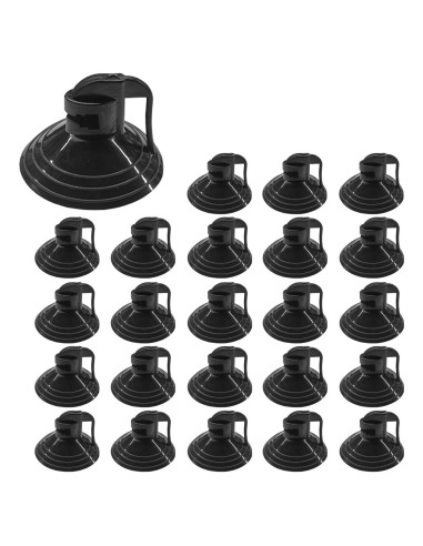 24 Ventosas de Parabrisas UHANBUT para Visera Solar - PVC