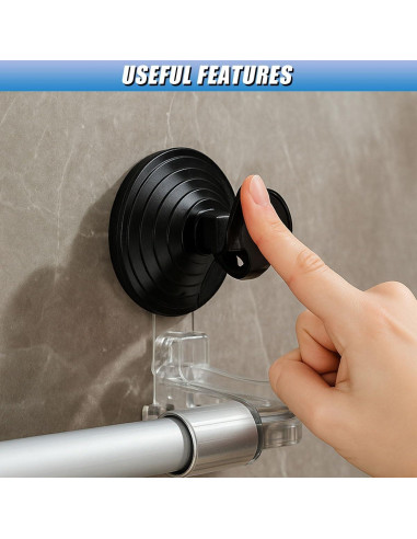 24 Ventosas de Parabrisas UHANBUT para Visera Solar - PVC