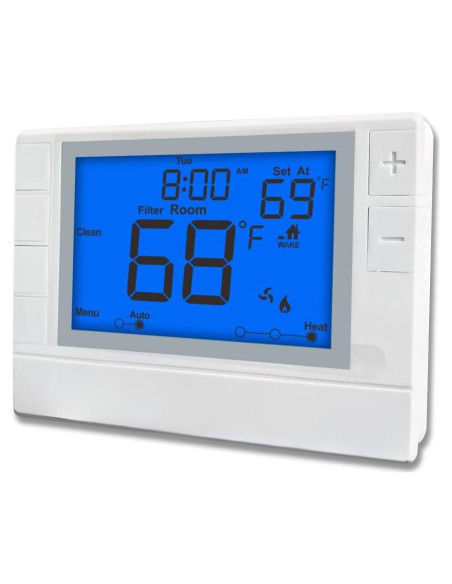 Termostato Programable Coiiwsei RTH715 Digital 24V Azul