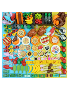 220 Piezas Accesorios de Comida Pamvava para Jugar