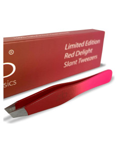 Pinzas Punta Inclinada Zizzili Edición Limitada Rojo Delicia