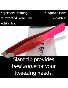 Pinzas Punta Inclinada Zizzili Edición Limitada Rojo Delicia 2