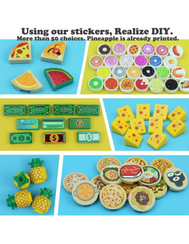 220 Piezas Accesorios de Comida Pamvava para Jugar