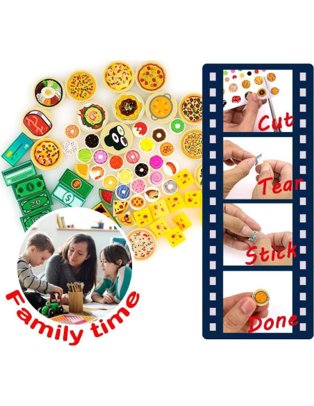 220 Piezas Accesorios de Comida Pamvava para Jugar