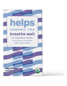 Té Herbal Orgánico Helps - Ayuda a Respirar Bien - 16 Bolsitas 2