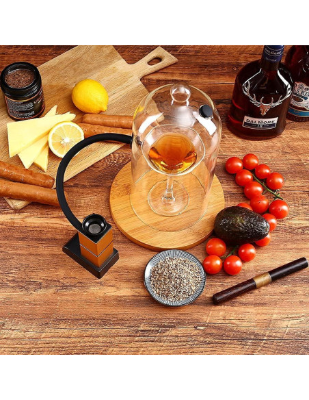 Kit de Ahumado CreativChef SG18 con Infusor de Humo y Astillas