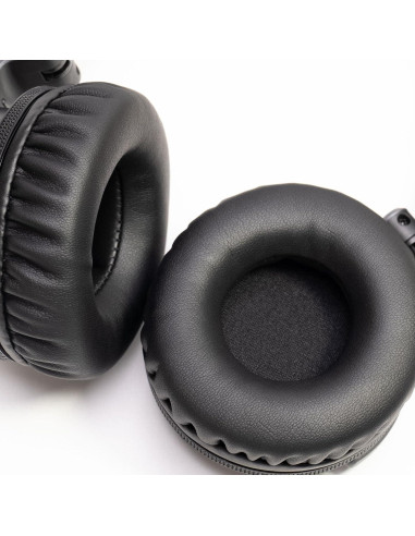 Almohadillas de espuma de cuero Voarmaks para auriculares Pioneer HDJ