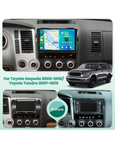 Estéreo de Coche Android Ohradio 2+64G para Toyota Tundra/Sequoia 2