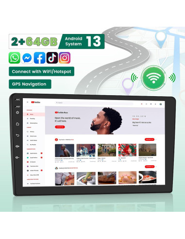 Estéreo de Coche Android Ohradio 2+64G para Toyota Tundra/Sequoia