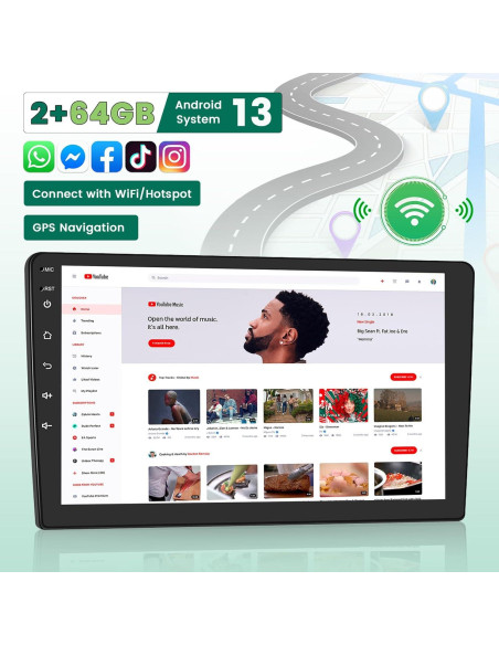 Estéreo de Coche Android Ohradio 2+64G para Toyota Tundra/Sequoia