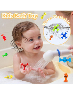 Juguetes de Ventosa Montessori ZMZS 40 Piezas para Bebés 3+ 2