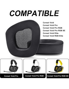 Almohadillas de Repuesto Corsair Void Pro - Gel Refrigerante 2