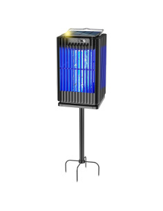 Zapper Solar de Insectos Zwiran 5000mAh Impermeable Negro