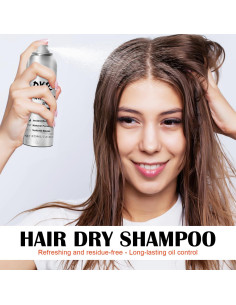 Champú Seco Scarman 215 g - Refresca y Voluminiza Cabello 2