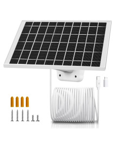 Cargador Solar para Cámara Arlo Essential y Eufycam - CYJJZQ