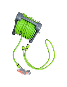 Carrete de Manguera de Jardín Furesn 3/8" x 15.24 m Verde