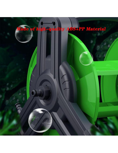 Carrete de Manguera de Jardín Furesn 3/8" x 15.24 m Verde