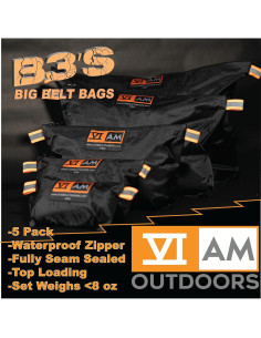 Bolsa Organizadora B3 VIAM Outdoors Set de 5 Piezas Negro 2