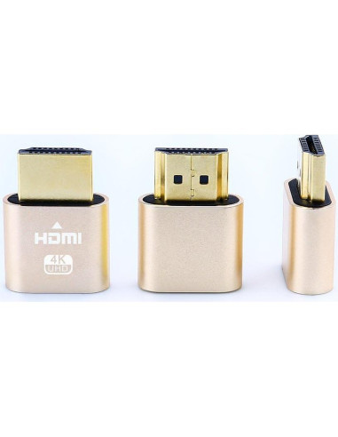 Adaptador HDMI Dummy 4K DTECH NXA200 para PC sin Monitor