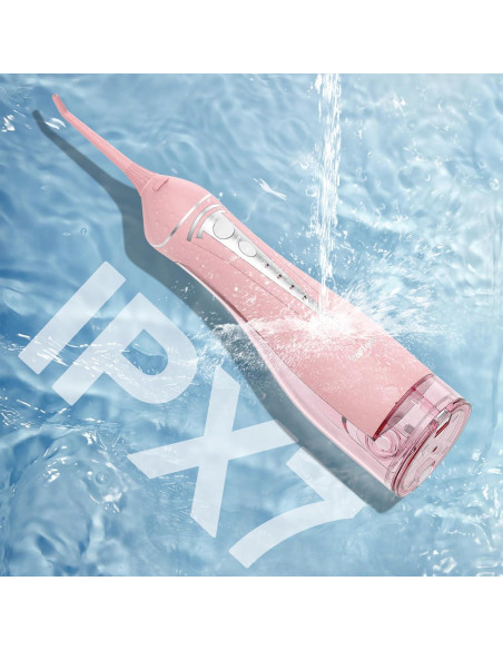 Irrigador Oral Inalámbrico ToFlow C101 300ml Rosa IPX7
