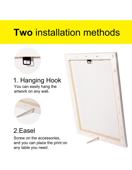 Arte de Pared en Lienzo Cita Inspiradora 30x38 cm JerLoe