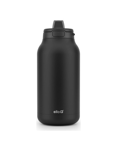Jarra Aislada al Vacío Ello Hydra 1.89L Acero Inoxidable Negro