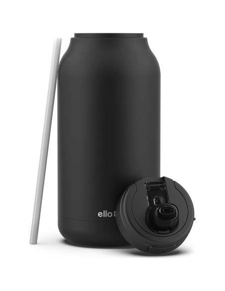 Jarra Aislada al Vacío Ello Hydra 1.89L Acero Inoxidable Negro