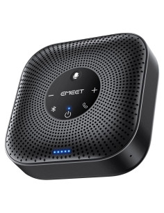 Altavoz de Conferencia EMEET M0 Plus - 4 Micrófonos AI 360