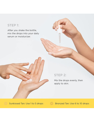 Gotas Autobronceadoras Sun & Seoul 30ml Veganas Hidratantes