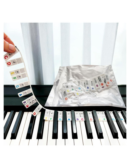 Etiquetas de Teclado de Piano Online-Welcome 61 Teclas Silicona