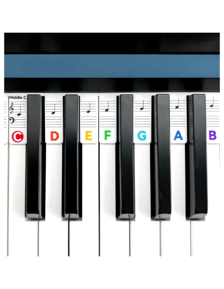 Etiquetas de Teclado de Piano Online-Welcome 61 Teclas Silicona