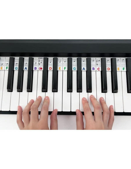 Etiquetas de Teclado de Piano Online-Welcome 61 Teclas Silicona