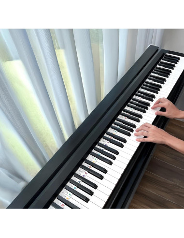 Etiquetas de Teclado de Piano Online-Welcome 61 Teclas Silicona