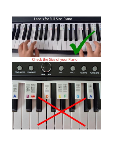 Etiquetas de Teclado de Piano Online-Welcome 61 Teclas Silicona